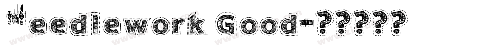 Needlework Good字体转换